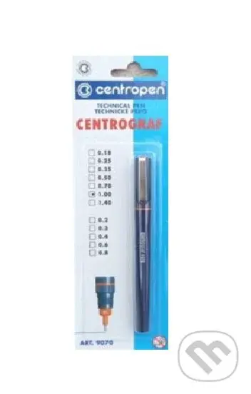 CENTROPEN technické trubičkové pero 1mm