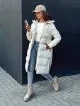 Płaszczyk damski pikowany GLAMMANT biały Dstreet