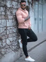Pánský teplákový souprav Barva růžovo-černá DSTREET