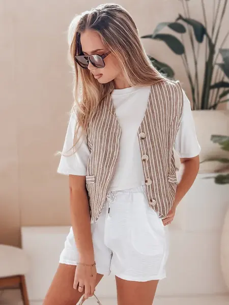 Bílé dámské šortky NOT TOMORROW