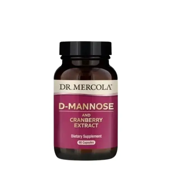 Dr. Mercola D-manóza s brusinkou 60 kapslí