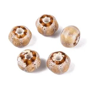 Vintage Handmade Porcelain Beads