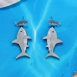 Acrylic Dangle Stud Earrings