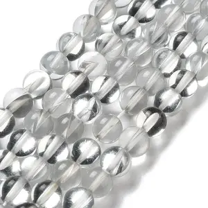 Synthetic Moonstone Beads Strands