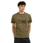 Bushman Pánske bavlnené tričko Gillie, khaki M
