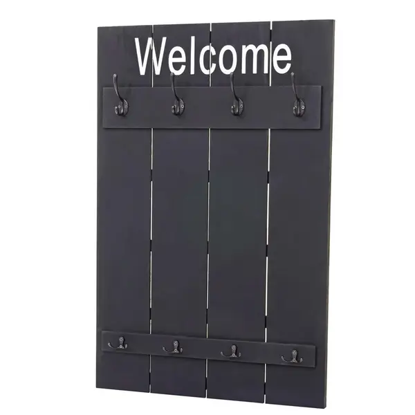 MCW NÁSTĚNNÁ SKŘÍŇ WELCOME SHABBY Šedá