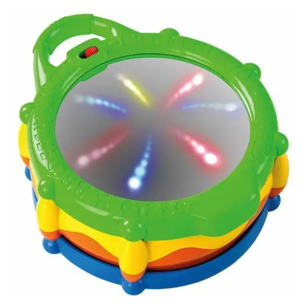 BRIGHT STARTS Hračka Buben hudební a svítící Light & Giggle Drum