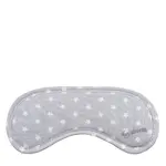 SCANquilt maska na spaní hvězdičky šedá 19 x 8 cm