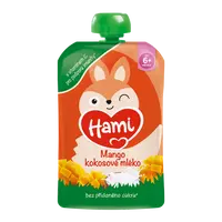 HAMI Příkrm kapsička Mango a kokosové mléko 100 g