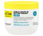 Bezoplachový máslový krém pro vlnité, kudrnaté a afro vlasy Yellow Professional Curls Curly Leave-In Butter Cream - 500 ml + dárek zdarma