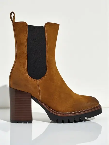 Dámske členkové topánky na podpätku Resti Soreya