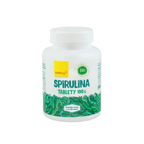 WOLFBERRY Spirulina BIO  200 tabliet 100 tabliet