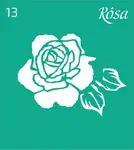 Šablona opakovatelně samolepicí 9x10cm – 13