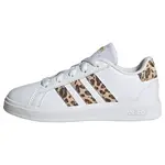ADIDAS SPORTSWEAR Športová obuv 'Grand Court 2.0'  béžová / farba ťavej srsti / tmavohnedá / biela