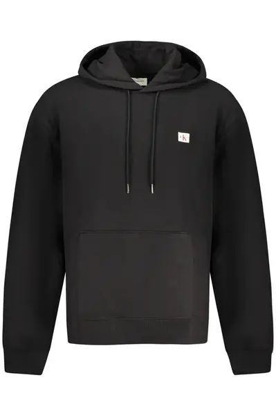 Černá mikina s kapucí