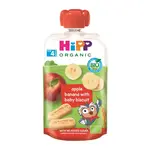 Hipp BIO Hippies jablko, banán, baby sušenky 100 g