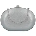 Luxusní dámské psaníčko Michelle Moon Geiza, stříbrné