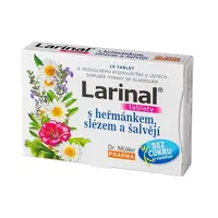 DR. MÜLLER Larinal s heřmánkem, slézem a šalvějí 16 tablet