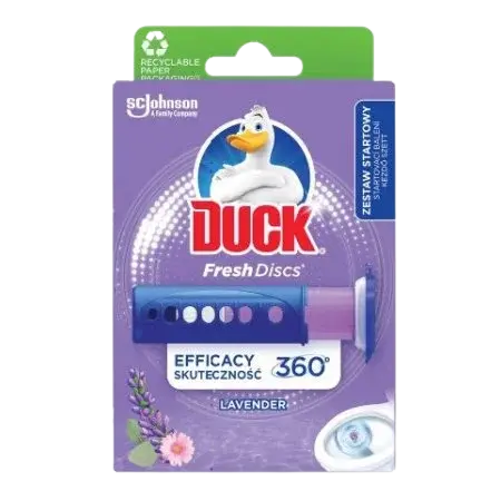 DUCK WC blok Fresh Discs Levandule 36 ml