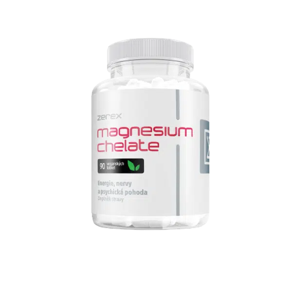 ZEREX Magnesium v chelátové formě + B6 90 kapslí