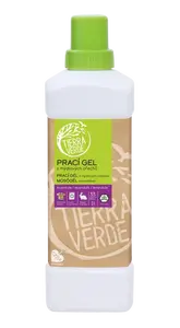 TIERRA VERDE Prací gel z mýdlových ořechů s BIO levandulovou silicí 1 l