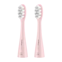 NICEBOY Náhradní hlavice ION Sonic Soft, růžová 2 ks