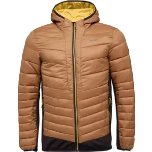 REGATTA OUTDOORS LEEDRE HYBRID Pánská bunda, hnědá, velikost