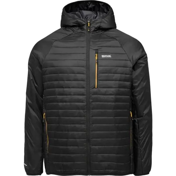 REGATTA OUTDOORS ROWAK Pánská bunda, černá, velikost