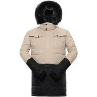 ALPINE PRO EGYP Pánska zimná bunda, béžová, veľkosť