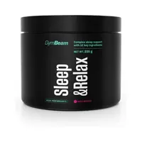 GymBeam SLEEP & AMP RELAX - 225 G - VODNÝ MELÓN Výživové doplnky podľa cieľa, , veľkosť
