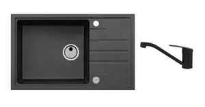 Alveus - Set drezu Intermezzo 130 a batérie Clara, carbon SETA25862