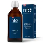 NFO Tekutý Omega-3 citron 250 ml kapalný