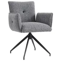 Hom`in ŽIDLE S PODRUČKAMI, železo, vzhled lnu, šedá