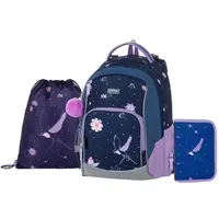 Oxybag KVETY Školský set, tmavo modrá, veľkosť
