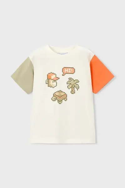 Dětské bavlněné tričko Mayoral