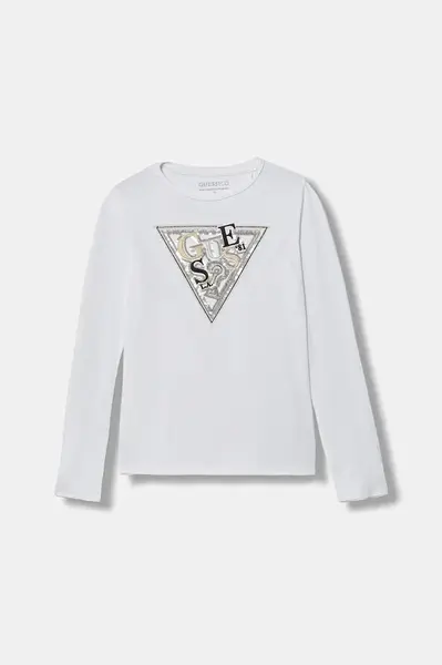 Dětské tričko s dlouhým rukávem Guess