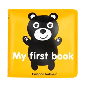 CANPOL BABIES Měkká knížka pískací