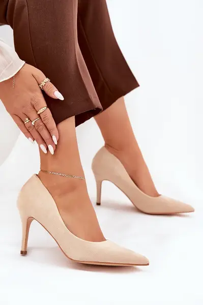 Boto Lodičky Z Eko Semiše Béžové Vannith