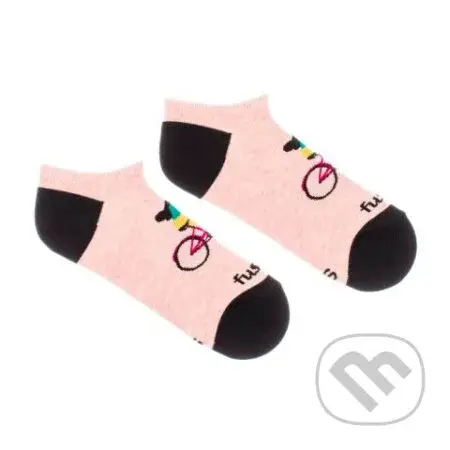 Členkové ponožky Cyklistka v meste S (Unisex veľkosť S (veľkosť 35-38))