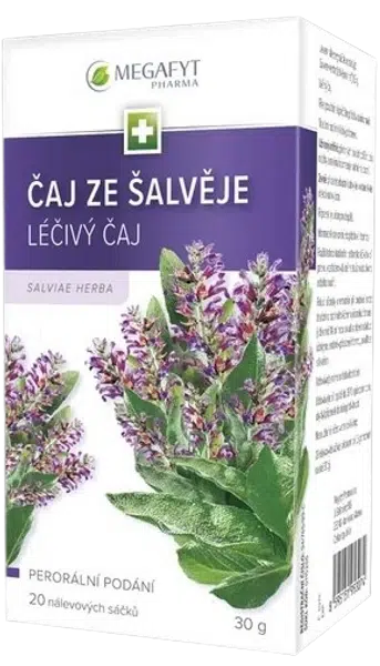 MEGAFYT Čaj ze šalvěje 20 sáčků