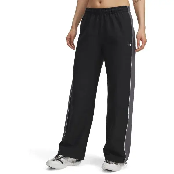 Under Armour RIVAL SWOVEN PANT Dámské kalhoty, černá, velikost M
