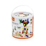 VIGA WOOD BUILDING KIT 68 KS Dřevěné stavebnice, mix, velikost