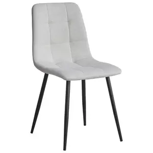 Stylife ŽIDLE, černá, šedobéžová