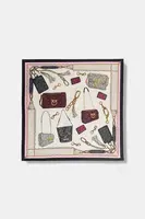 Šátek s přídavkem hedvábí Pinko