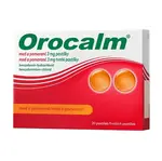 OROCALM Med a pomeranč 3mg 20 pastilek