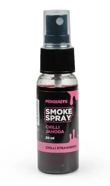 Mikbaits smoke spray 30 ml - chilli jahoda