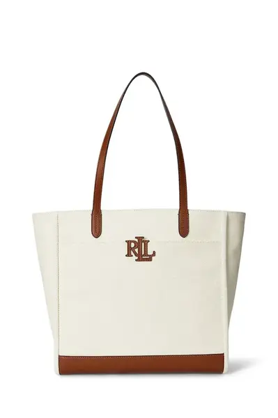 Bavlněná kabelka Lauren Ralph Lauren