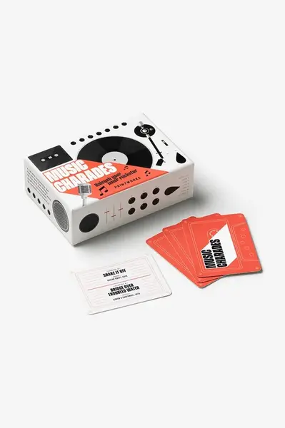 Karetní hra Printworks Music Charades 15 x 10 x 5 cm