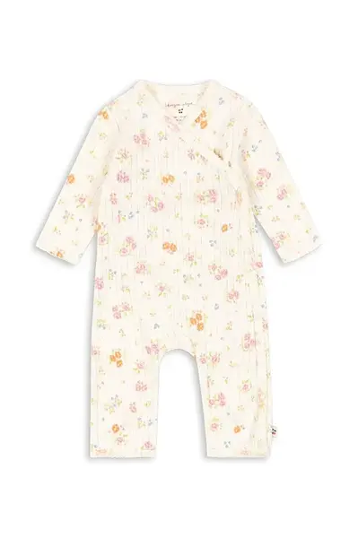 Dětský bavlněný overal Konges Sløjd MINNIE NEWBORN ONESIE GOTS