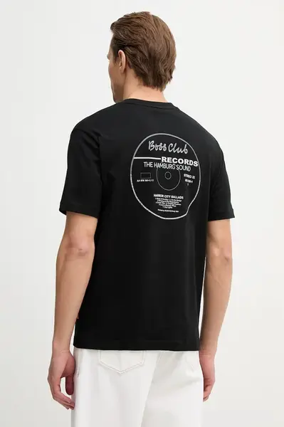 Bavlněné tričko BOSS Orange Te_BossClub